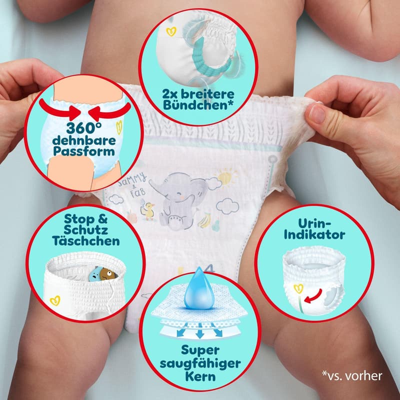 Pampers Premium Protection Pants size 5, monthly box, 144 diapers, 12kg - 17kg