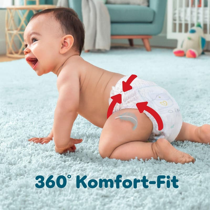 Pampers Premium Protection Pants Gr. 6, Monatsbox, 13kg-19kg