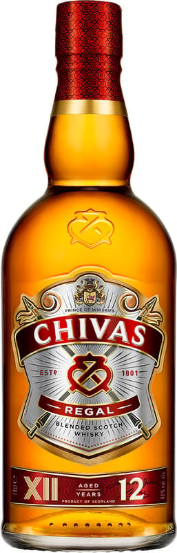 Chivas Regal 12 Years Old Blended Scotch Whisky