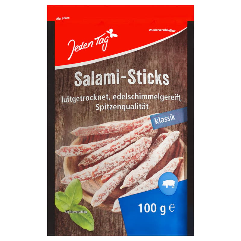 Jeden Tag Salami Sticks Classic