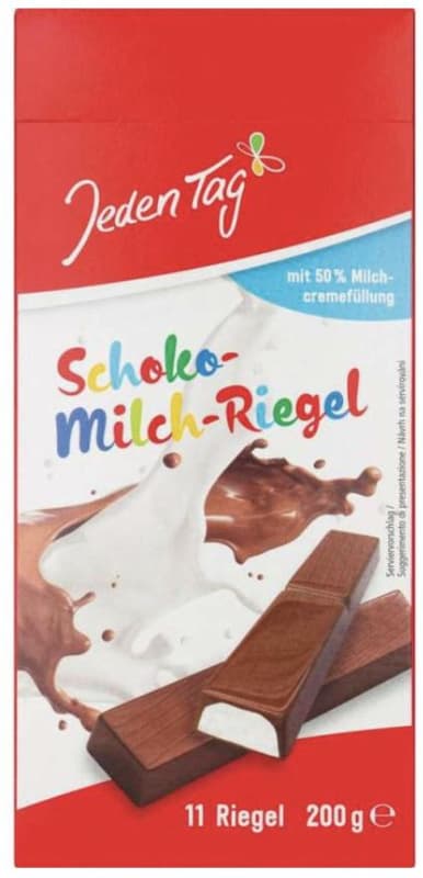 Chocolate milk bars every day
