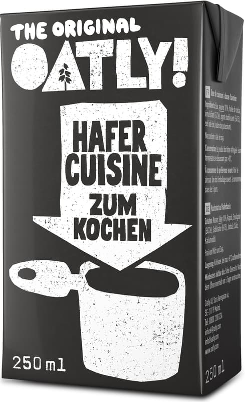 Oatly Oat Cuisine for cooking