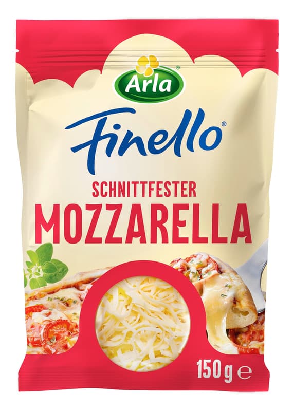 Arla Finello Pizza Cheese Mozzarella, grated