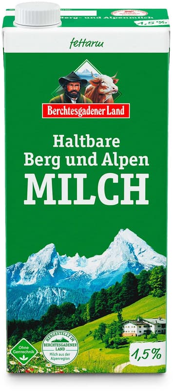 Berchtesgadener Land Long-life Mountain and Alpine Milk 1.5%