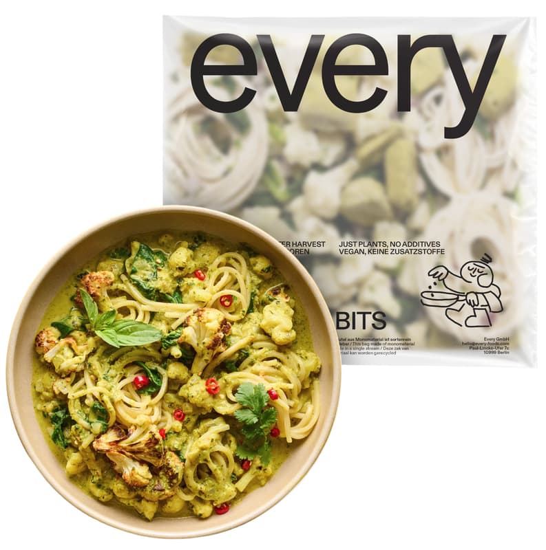 Every. Green Curry Noodles