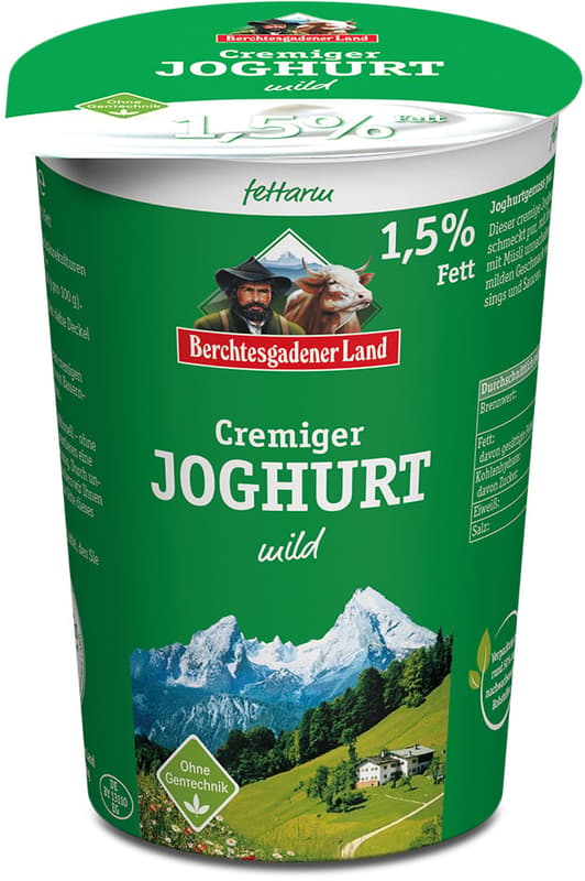 Berchtesgadener Land Joghurt mild 1.5%