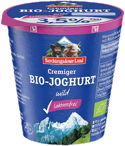 Berchtesgadener Land NL-Fair Bioghurt laktosefrei 3. 5%