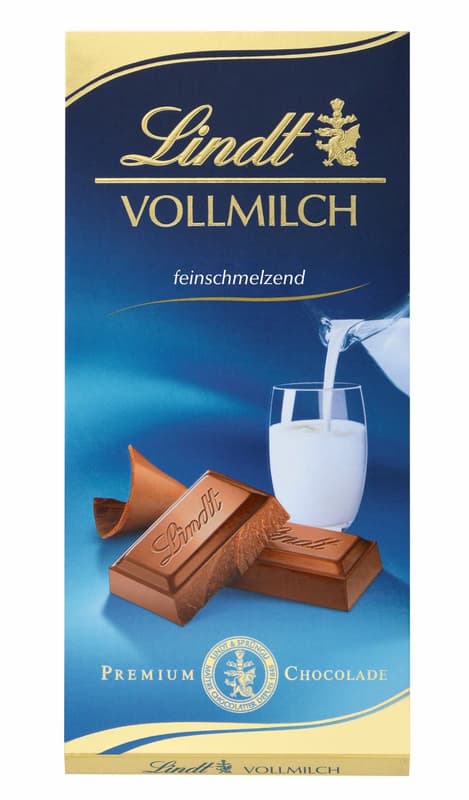 Lindt whole milk bar