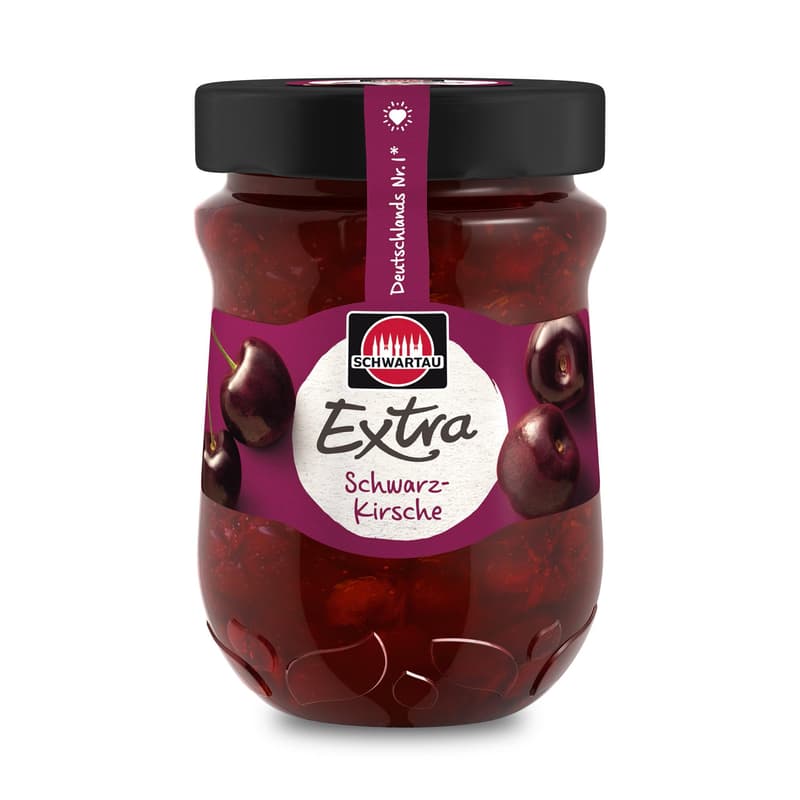 Schwartau Extra Black Cherry Jam