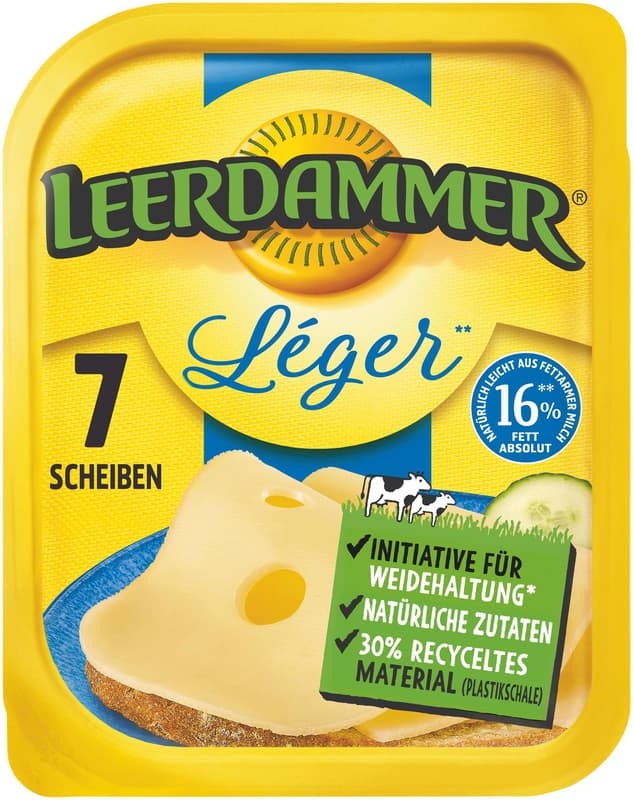 Leerdammer Léger - Light cheese slices