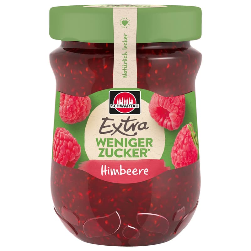 Schwartau Extra Less Sugar Raspberry