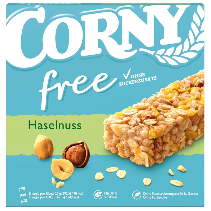 Corny free Hazelnut