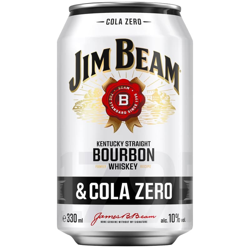 Jim Beam White And Cola Zero Dose (EINWEG)