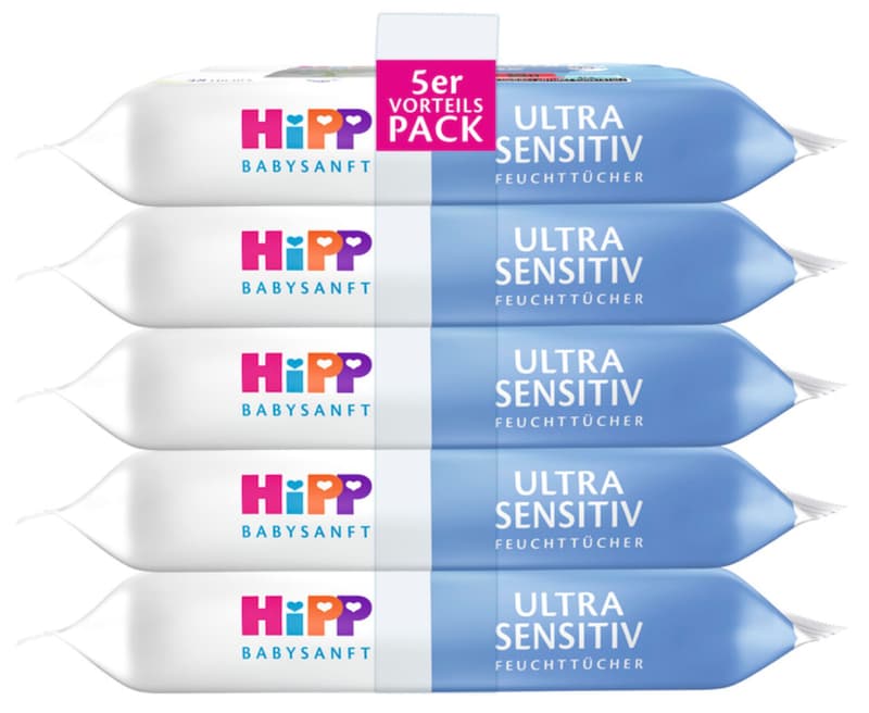 HiPP Babysanft Wet Wipes Ultra Sensitive From the 1st day of life