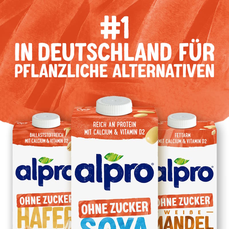Alpro Sojadrink ohne Zucker VEGAN
