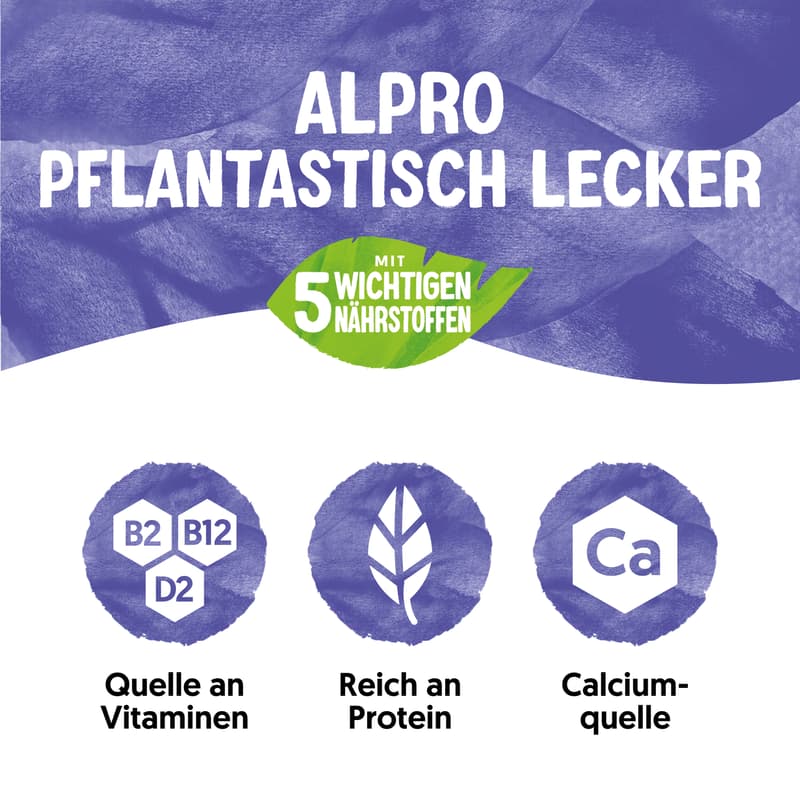 Alpro soy yoghurt alternative blueberry