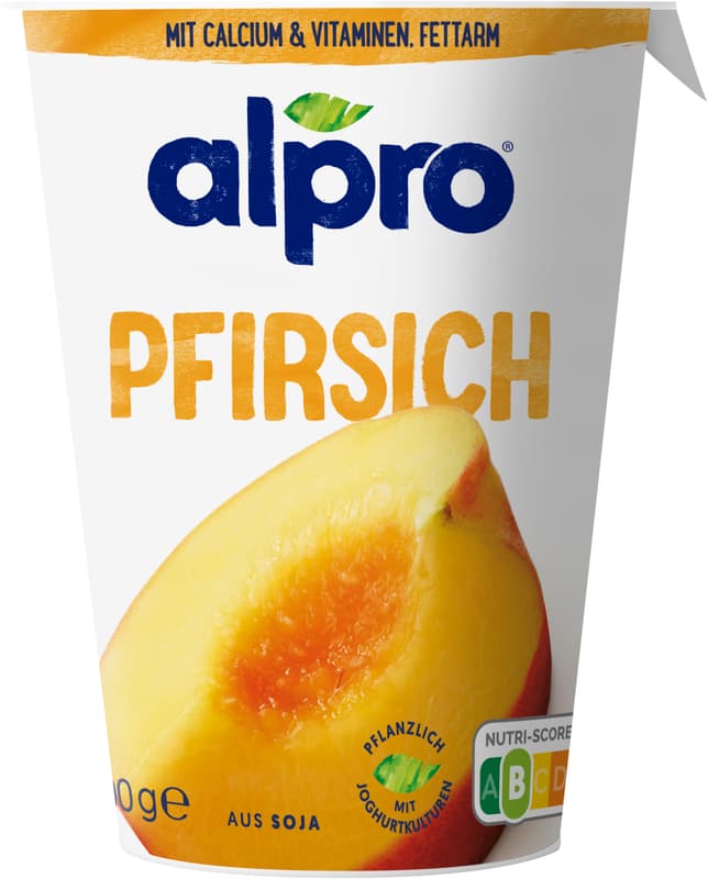 Alpro Soja-Joghurtalternative Pfirsich VEGAN