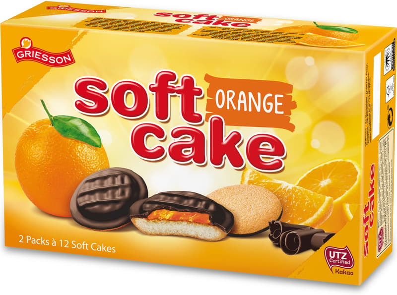 Griesson Soft Cake Orange Zartbitter