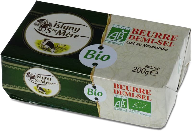 Isigny Ste Mère Organic Butter, salted