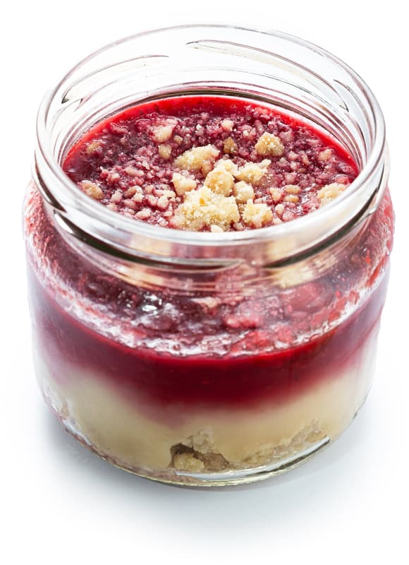 The Green Garden Berry Addictive Crumble Pudding