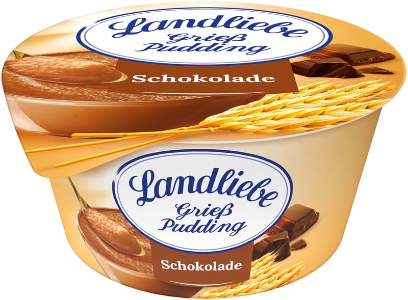 Landliebe semolina pudding chocolate