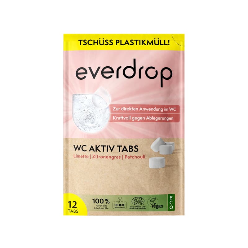 everdrop WC Aktiv Tabs 12 Stück