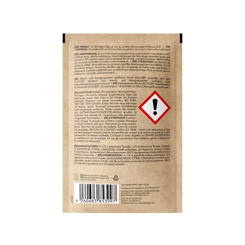 everdrop WC Aktiv Tabs 12 Stück