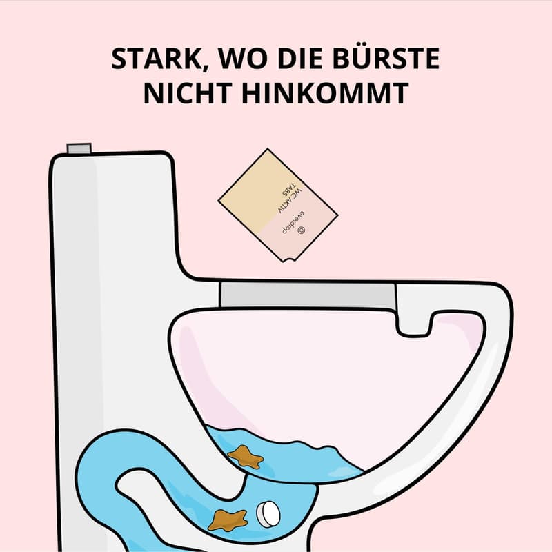 everdrop WC Aktiv Tabs 12 Stück