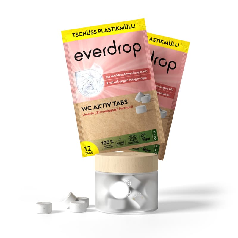 everdrop WC Aktiv Tabs 12 Stück