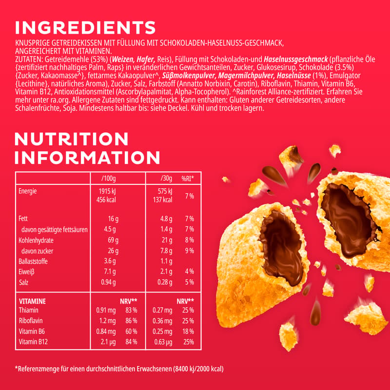 Kelloggs's Tresor Choco Nut