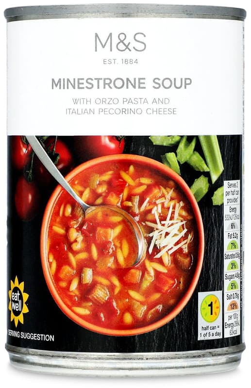 Marks & Spencer Minestrone Soup