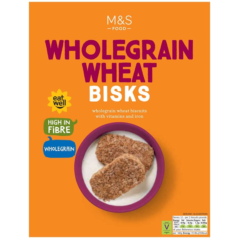 Marks & Spencer Wholegrain Wheat Bisks