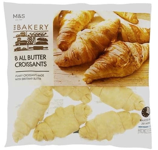 Marks & Spencer Buttercroissants 8 Stück