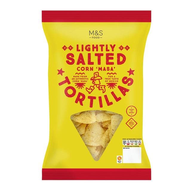 Marks & Spencer Lightly Salted Tortilla
