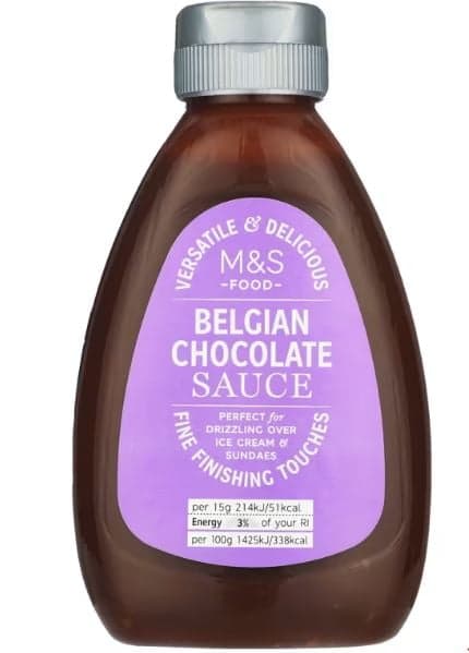 Marks & Spencer Belgian Chocolate Sauce
