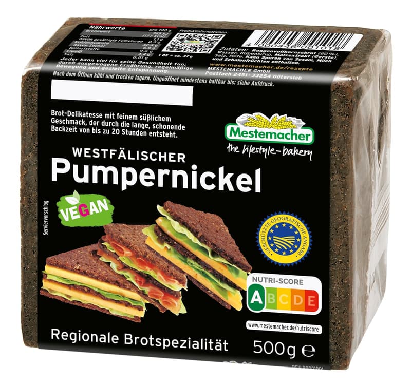 Mestemacher Pumpernickel