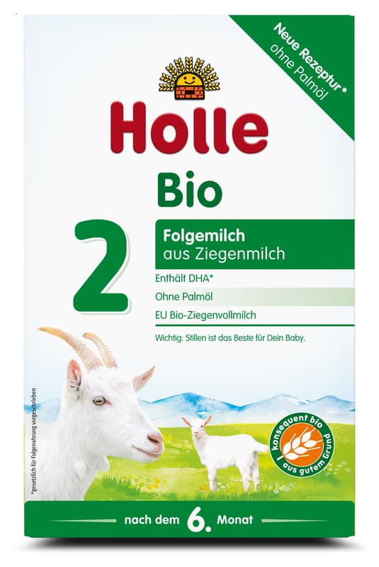 Holle BIO-Folgemilch 2 Ziegenmilch DHA