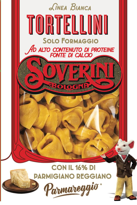 Soverini Tortellini with Parmigiano Reggiano