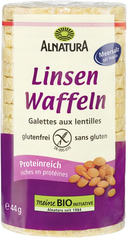 Alnatura BIO Linsen-Waffeln