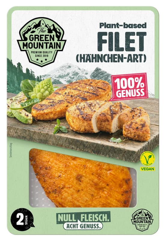 The Green Mountain Plant-Based Filet (Hähnchen-Art)