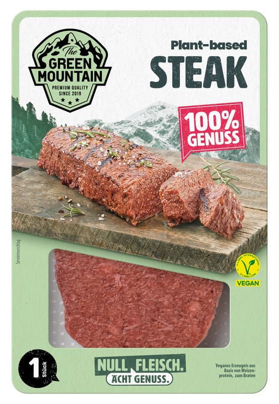 The Green Mountain Plant-Based Burger
