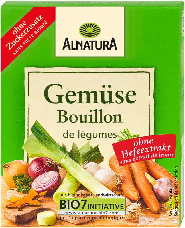 Alnatura BIO vegetable bouillon cubes