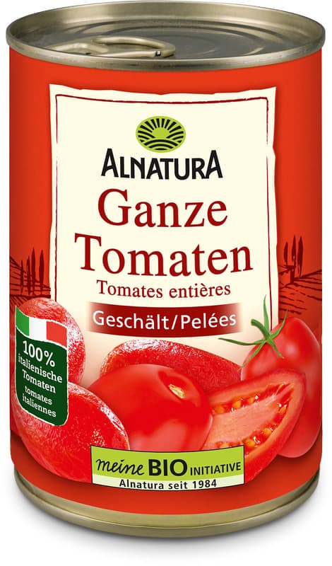 Alnatura BIO whole peeled tomatoes