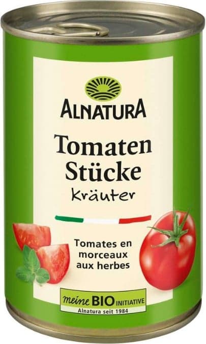 Alnatura BIO gehackte Tomaten mit Kräutern