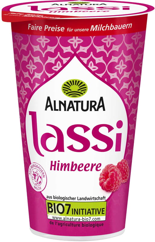 Alnatura Organic Raspberry Lassi
