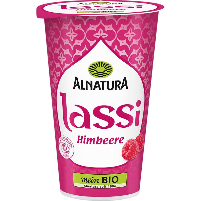 Alnatura Organic Raspberry Lassi