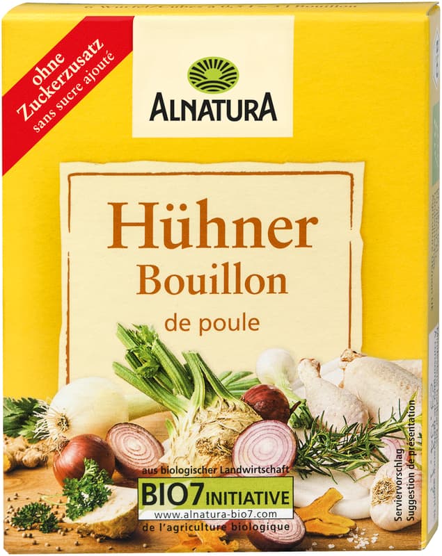 Alnatura BIO Hühnerbouillon Würfel