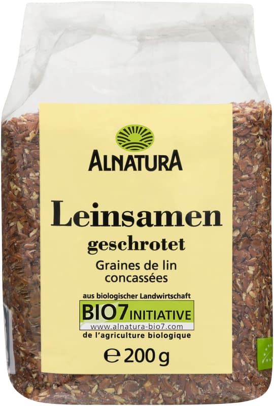 Alnatura BIO Leinsamen geschrotet