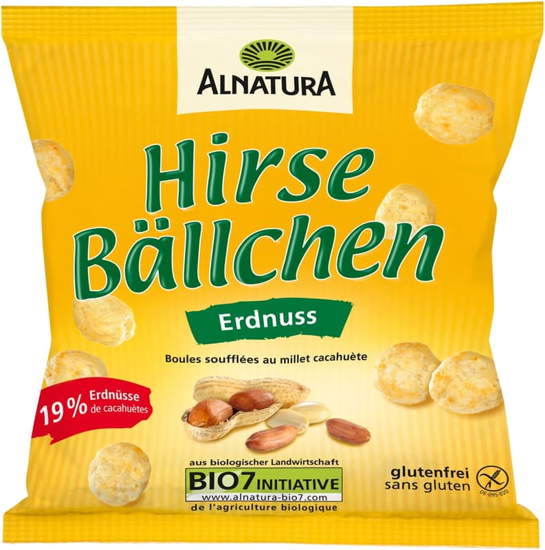 Alnatura BIO Peanut Millet Balls