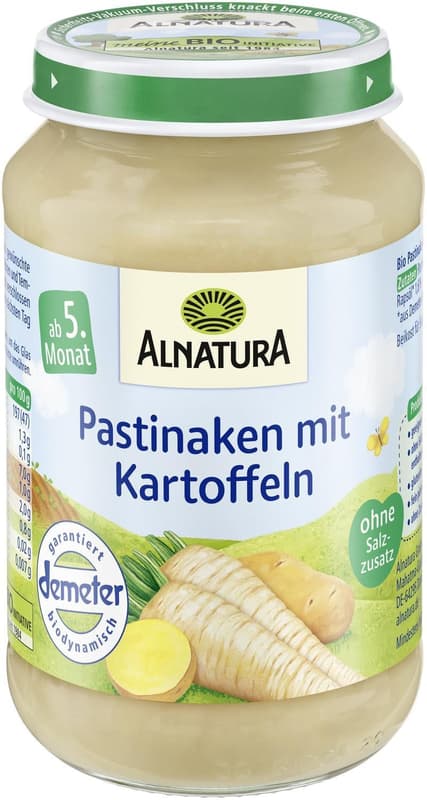 Alnatura BIO Pastinake mit Kartoffeln